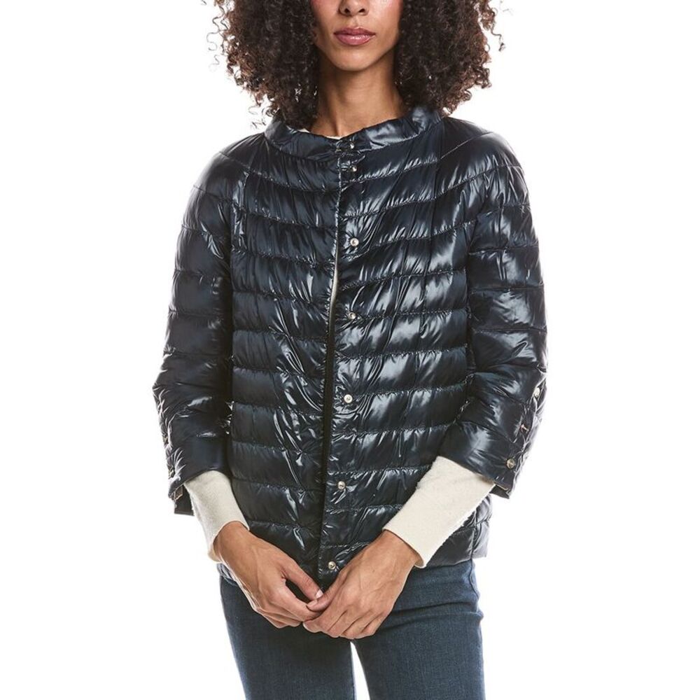Herno Womens Down Puffer Jacket, Blue